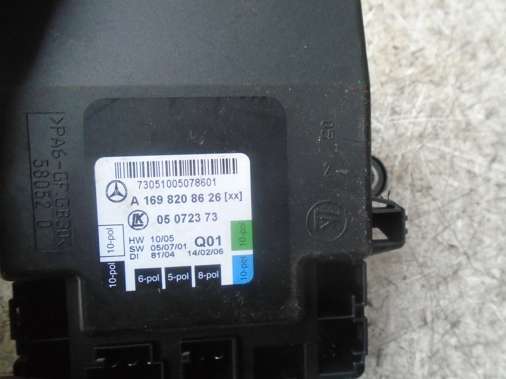 MERCEDES B CLASS W245 2007 OSR DRIVER SIDE REAR DOOR CONTROL MODULE A1698208626