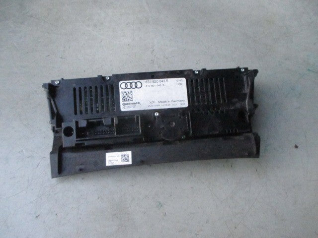 2005 AUDI A4 AC HEATER CLIMATE CONTROL UNIT 8T2820043S