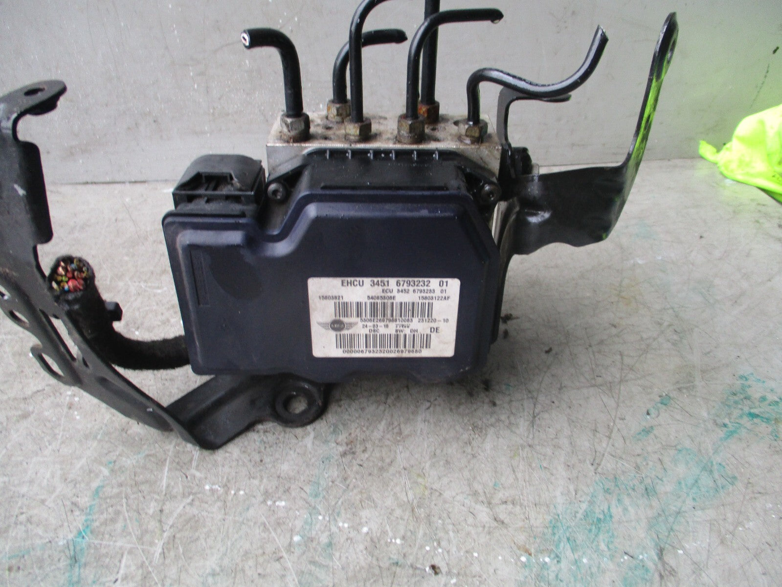 2010 MINI COOPER BRAKE PUMP 3451 6793232