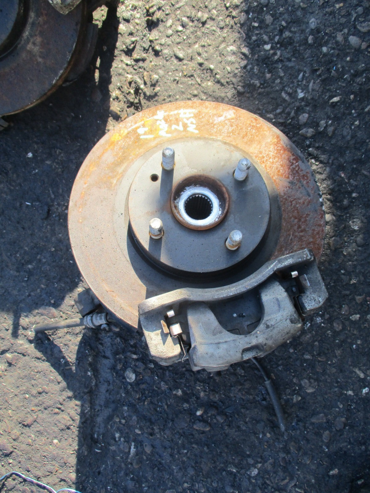 2019 MAZDA 2 MK3 DJ 1.5 PETROL NSF PASSENGER SIDE FRONT WHEEL HUB