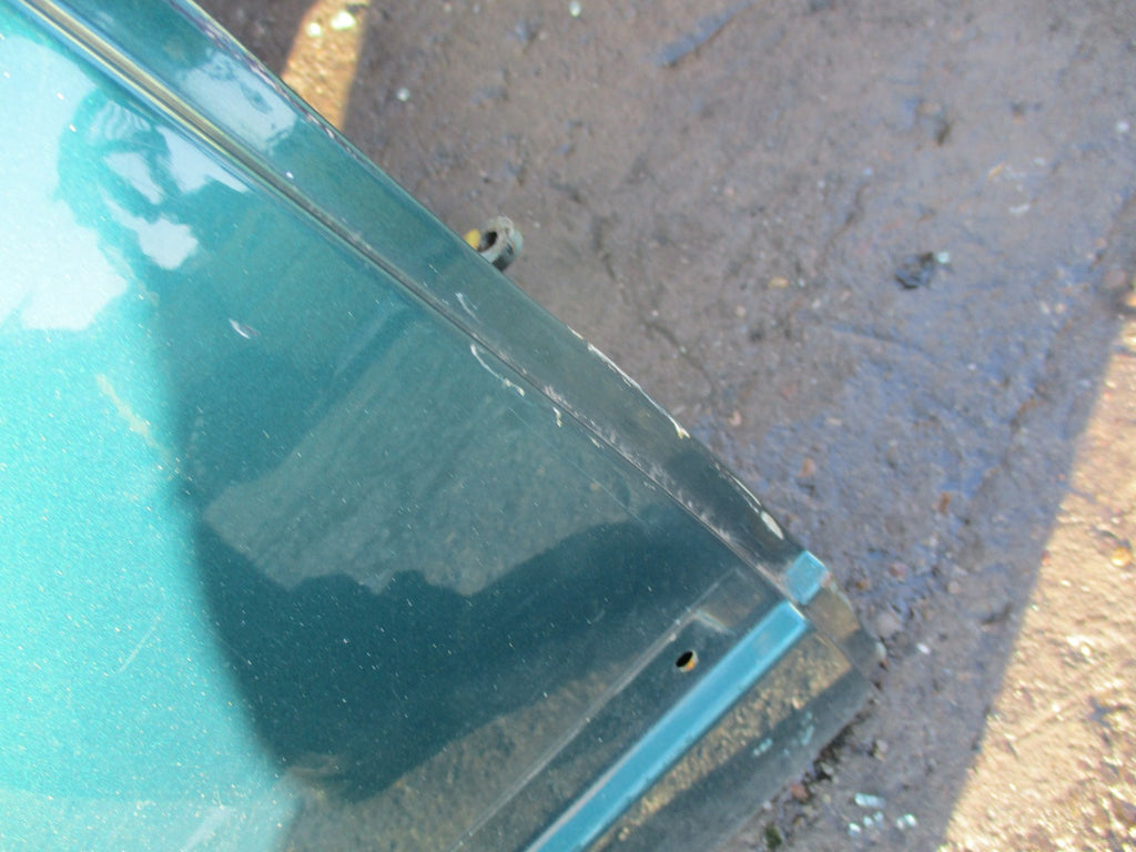 BMW 3 SERIES E30 TOURING ESTATE OSR DRIVER SIDE REAR DOOR BARE GREEN