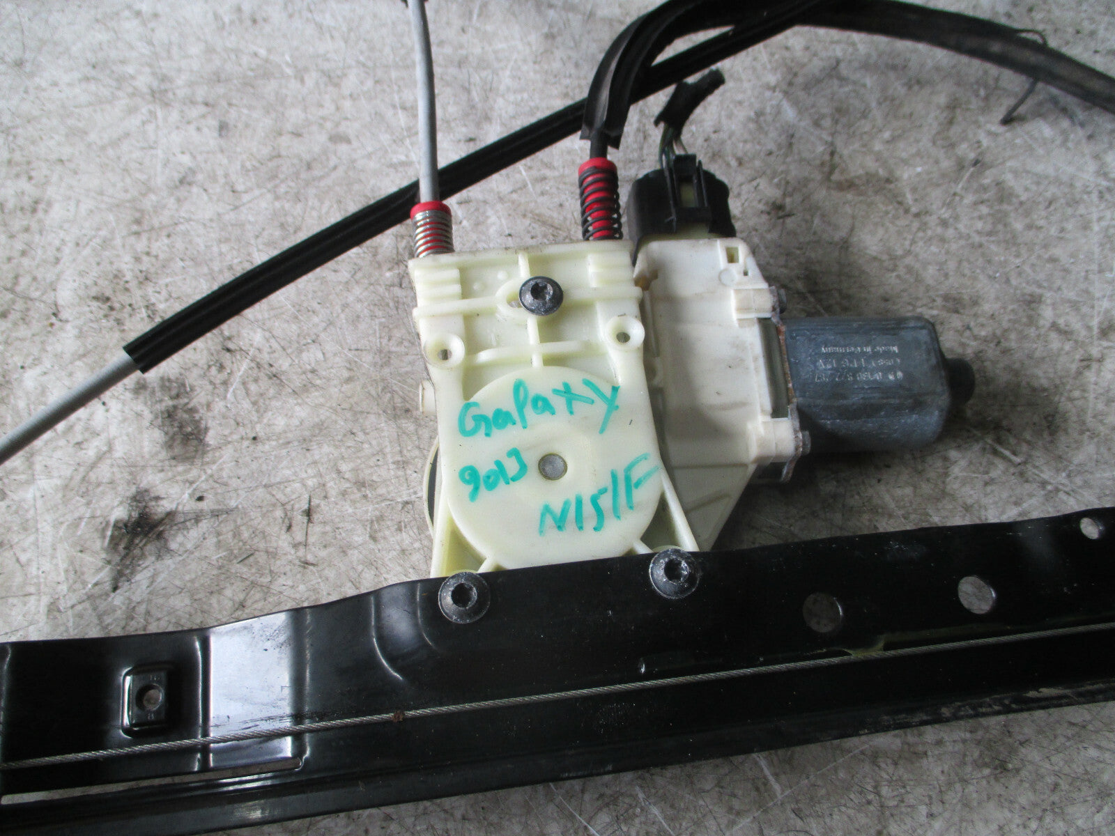 FORD GALAXY 2013 MK3 NSF PASSENGER SIDE FRONT WINDOW MOTOR REGULATOR
