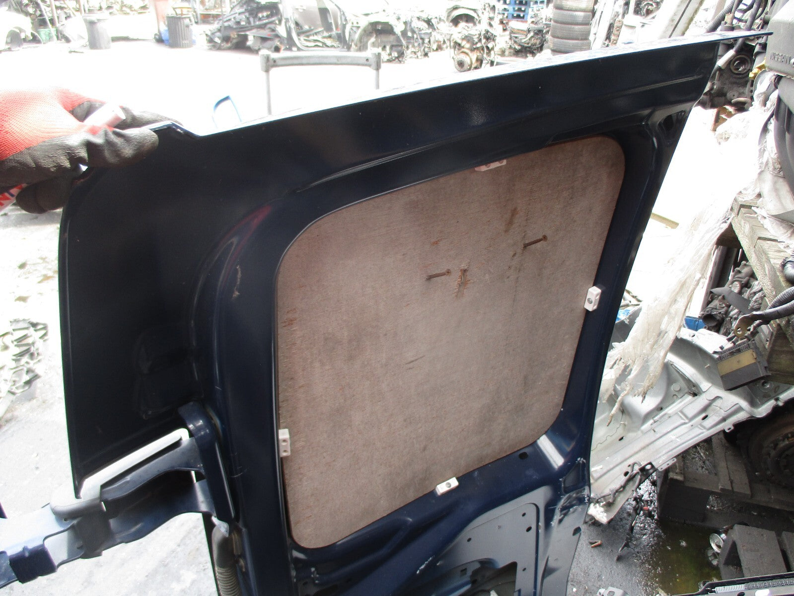 CITROEN DISPATCH MK3 2016 OSR DRIVER SIDE REAR DOOR BLUE