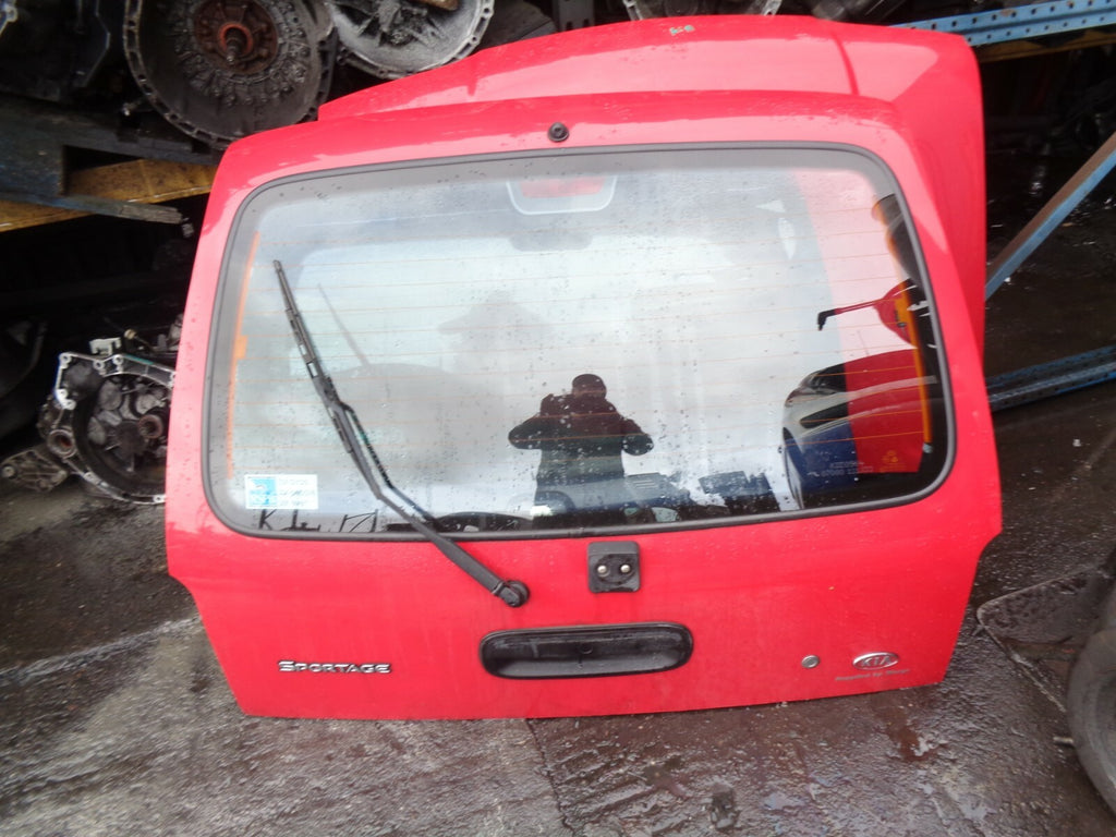 KIA SPORTAGE 2001 MK1 TAILGATE BOOTLID RED BOOTLID