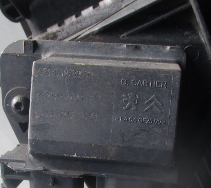 CITROEN RADIATOR RAD PACK WITH COOLER PA66-GF30