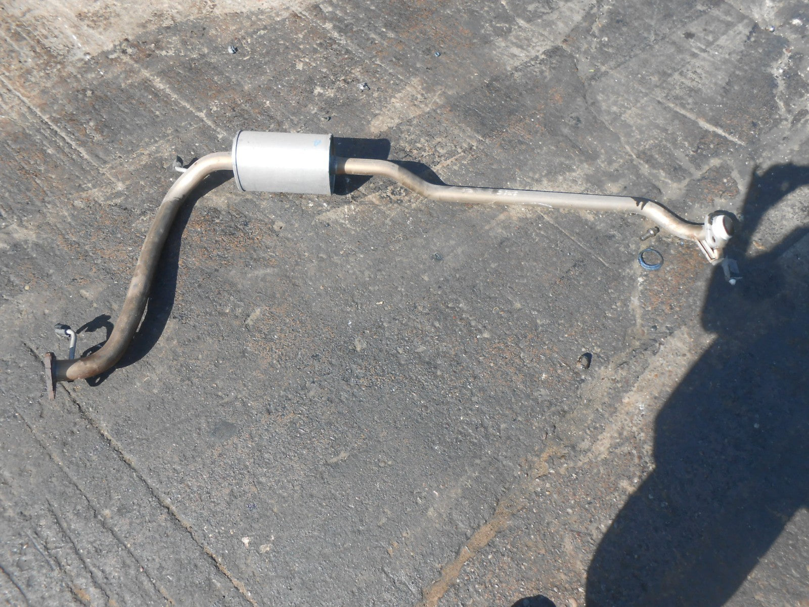 HONDA JAZZ GE (MK2) 1.3 i-VTEC (L13Z1) EXHAUST CENTRE PIPE & BACK BOX SILENCER