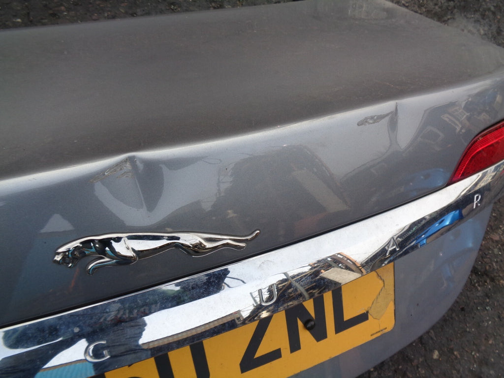JAGUAR XF 2010 X250 3.0 DIESEL REAR COMPLETE TAILGATE BOOTLID GREY
