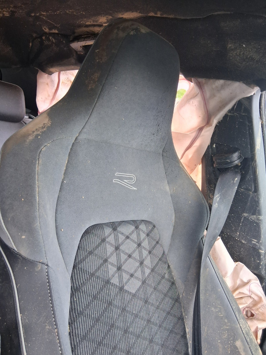 2022 VW VOLKSWAGEN GOLF MK8 R LINE NSF PASSENGER SIDE FRONT LEFT COMPLETE SEAT