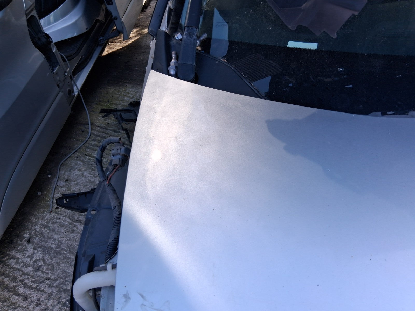 2007 HONDA CIVIC MK8 FRONT BONNET HOOD PANEL SILVER METALIC NH700M