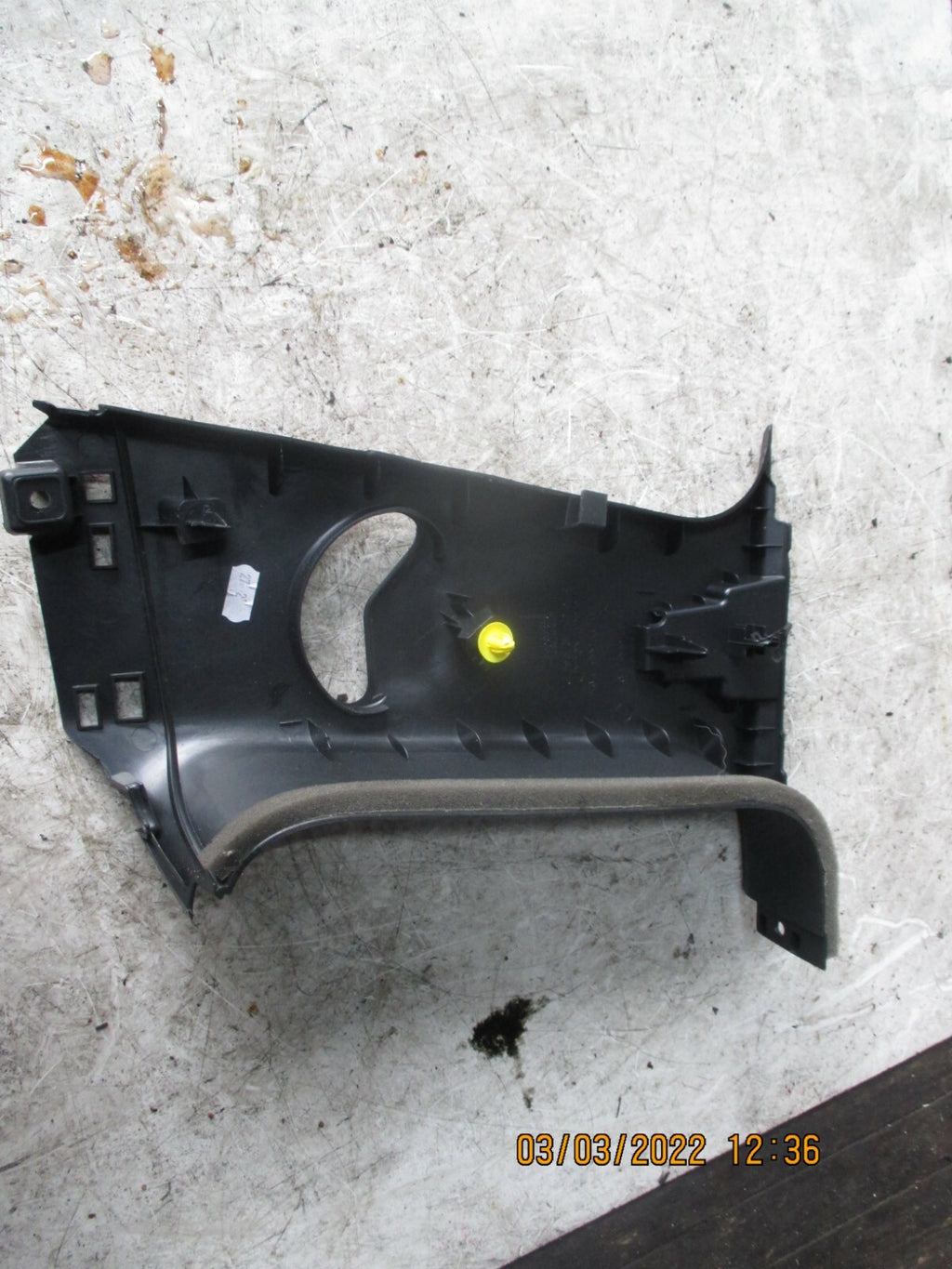 FORD FIESTA 2019 MK8 NSF PASSENGER SIDE FRONT SEAT BELT PILLAR TRIM