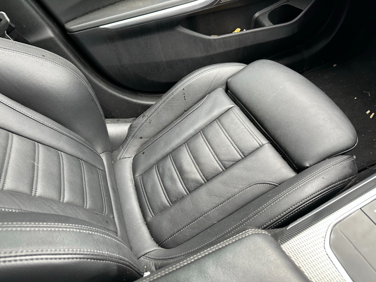 2019 BMW 3 SERIES G20 M SPORT NSF PASSENGER SIDE FRONT LEATHER SEAT BLACK