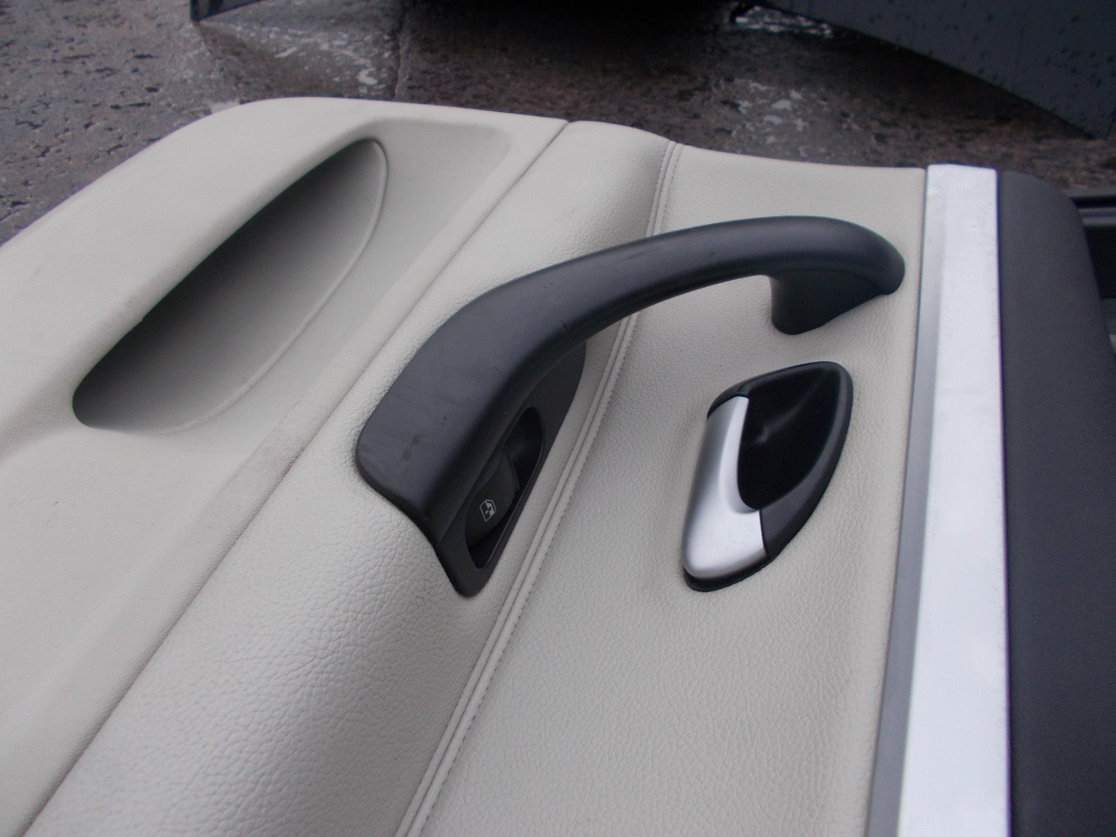 SAAB 9-3 2005 MK2 OSR DRIVER SIDE REAR DOOR & DOOR CARD 170 SAAB BLACK 12792018