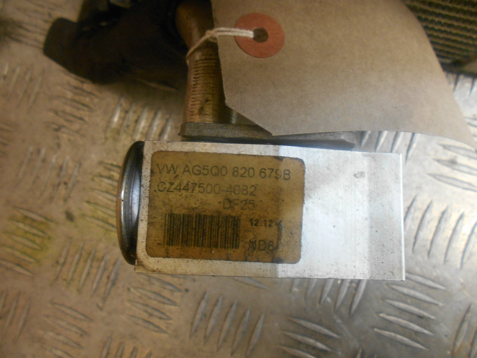 VOLKSWAGEN VW GOLF MK7 2013 HEATER MATRIX & VALVE 5Q0820679B 5Q1820105B