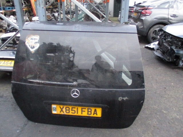 MERCEDES BENZ ML 2000 W163 REAR COMPLETE TAILGATE BOOTLID BLACK 040