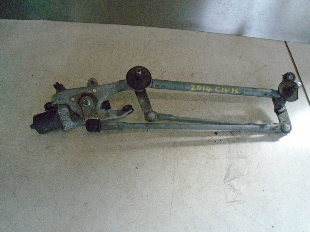 HONDA CIVIC 2014 MK9 FRONT WINDSCREEN WIPER MOTOR WITH LINKAGES