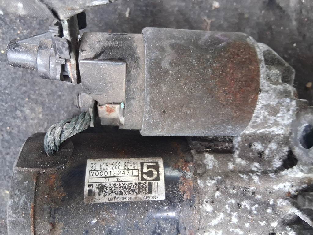 2016 CITROEN DS3 1.2 PETROL STARTER MOTOR 9663528880