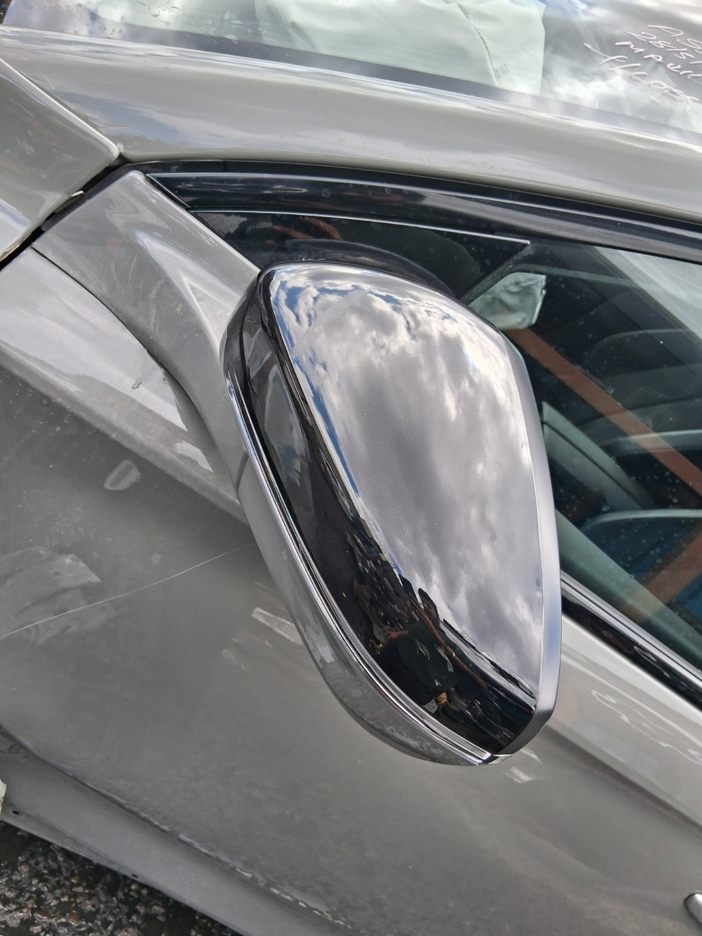 2024 DS AUTOMOBILES DS 7 NS PASSENGER SIDE POWERFOLD WING MIRROR GREY LACQUERED