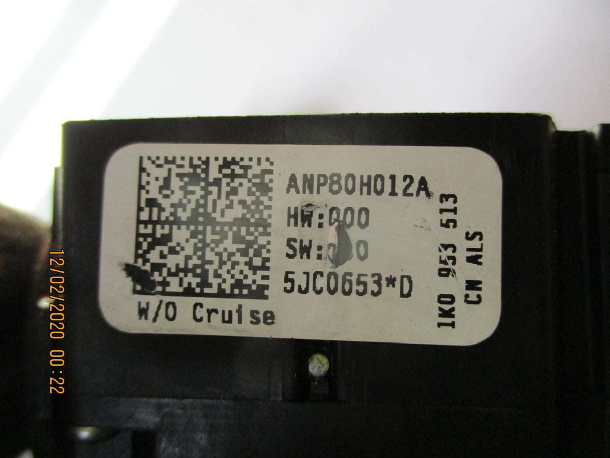 SEAT LEON 2006 INDICATOR LIGHT WIPER CONTROL SWITCH STALK 1K0953513 1K0953519