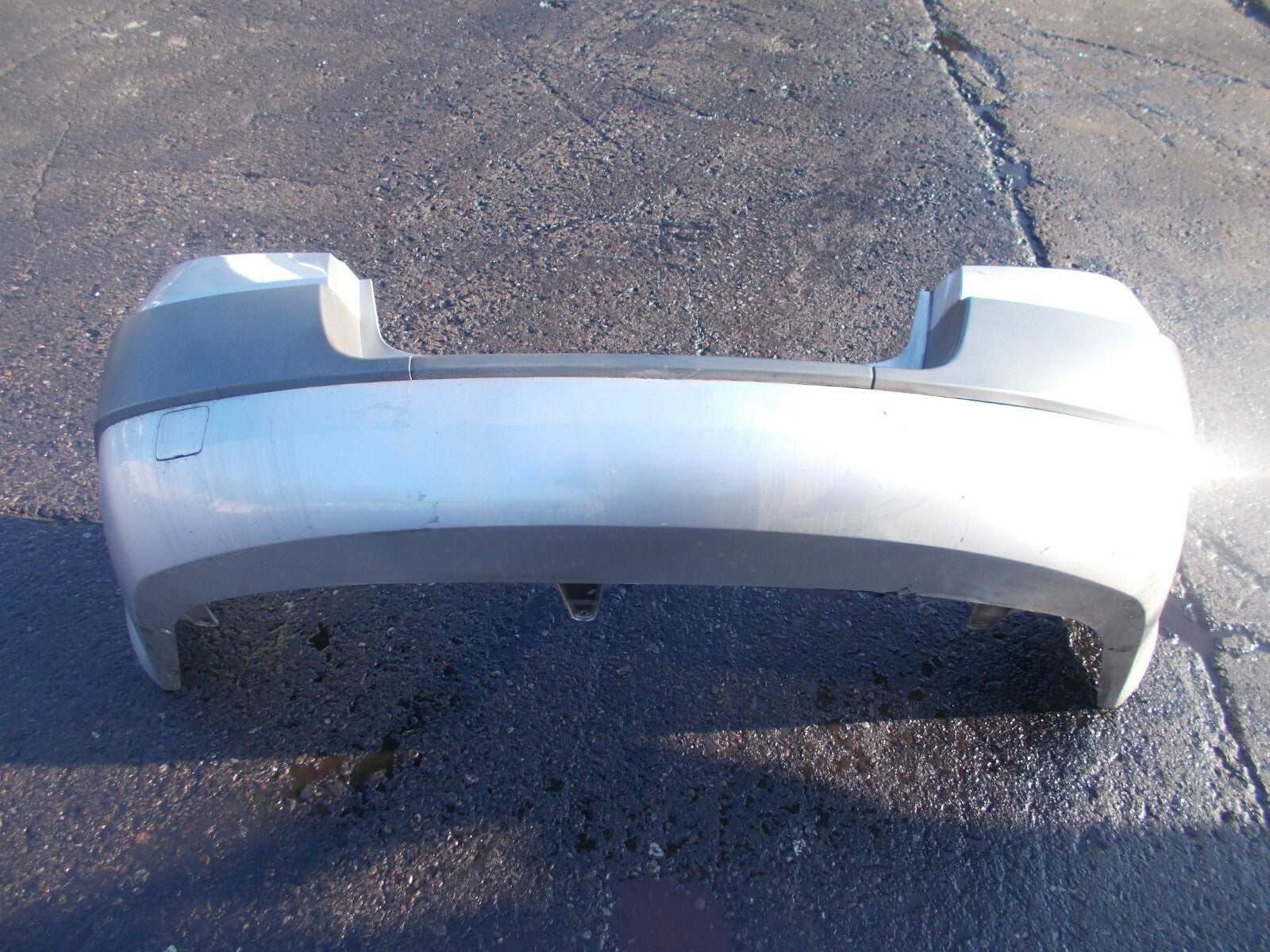 2002-2005 RENAULT MEGANE MK2 CC COMPLETE REAR BUMPER SILVER