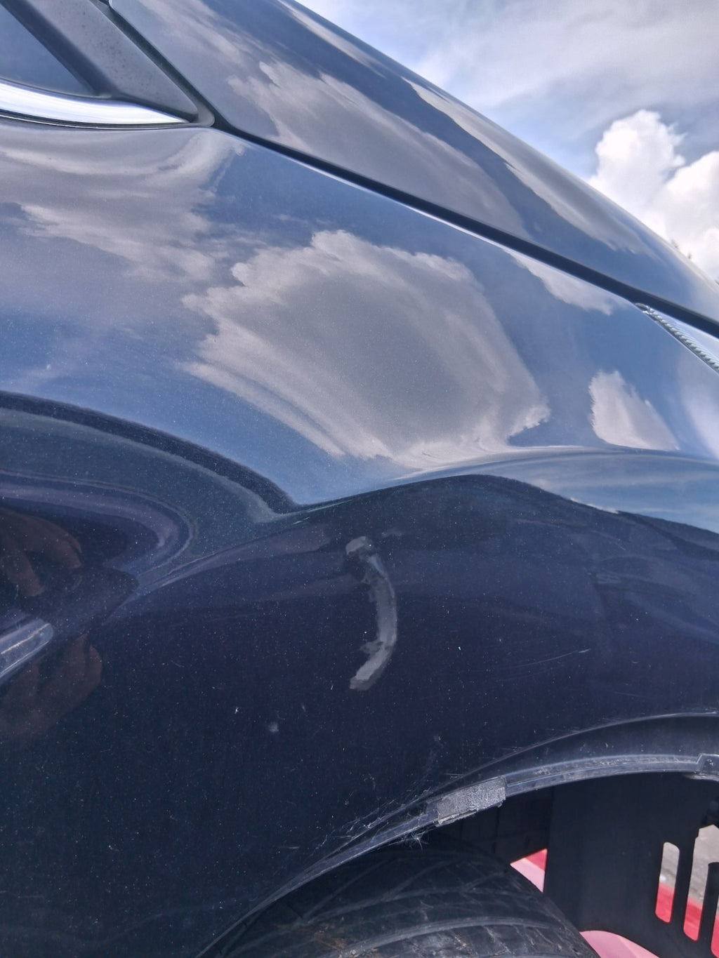 2012 FORD FIESTA MK7 5 DOOR OSF DRIVER SIDE FRONT RIGHT WING PANEL BLACK