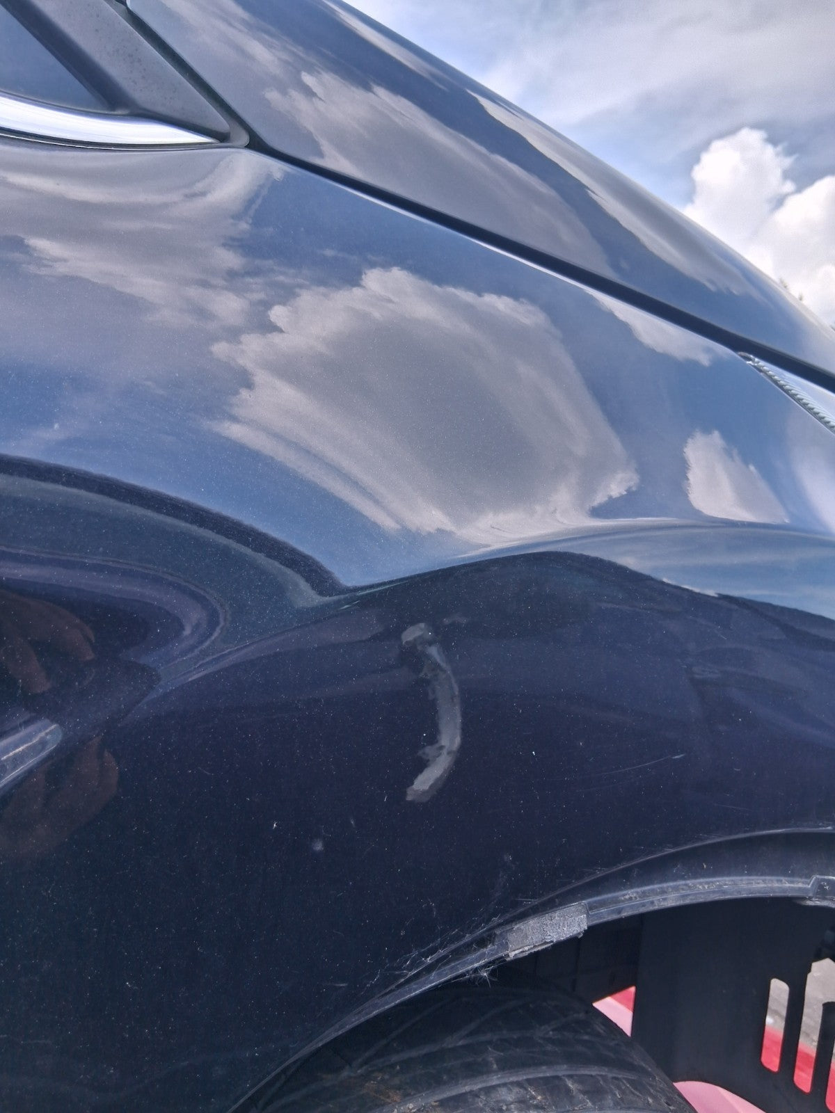 2012 FORD FIESTA MK7 5 DOOR OSF DRIVER SIDE FRONT RIGHT WING PANEL BLACK