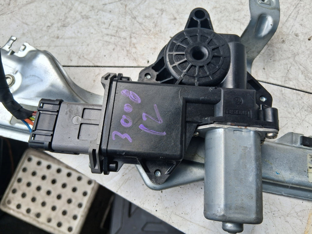 2012 PEUGEOT 3008 MK1 OSR DRIVER SIDE REAR WINDOW MOTOR REGULATOR 9682808680