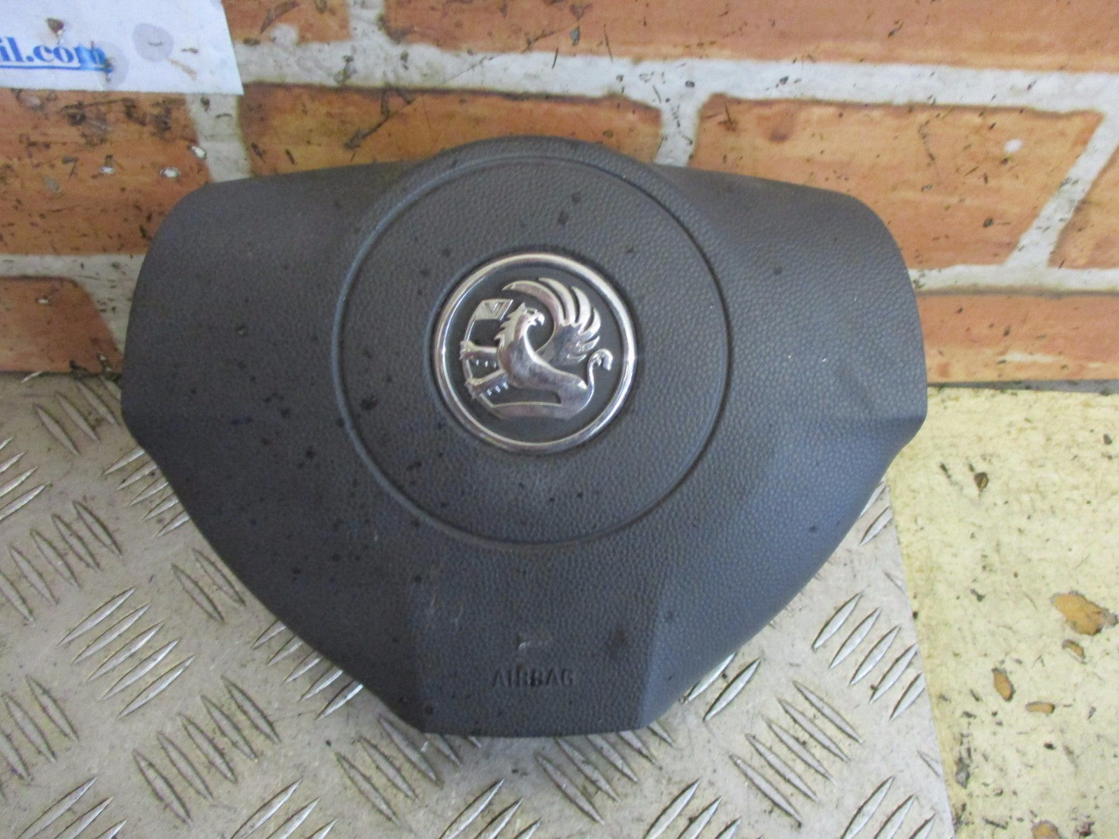 VAUXHALL ASTRA H MK5 2007 STEERING WHEEL AIRBAG AIR BAG UNIT XKES34300860