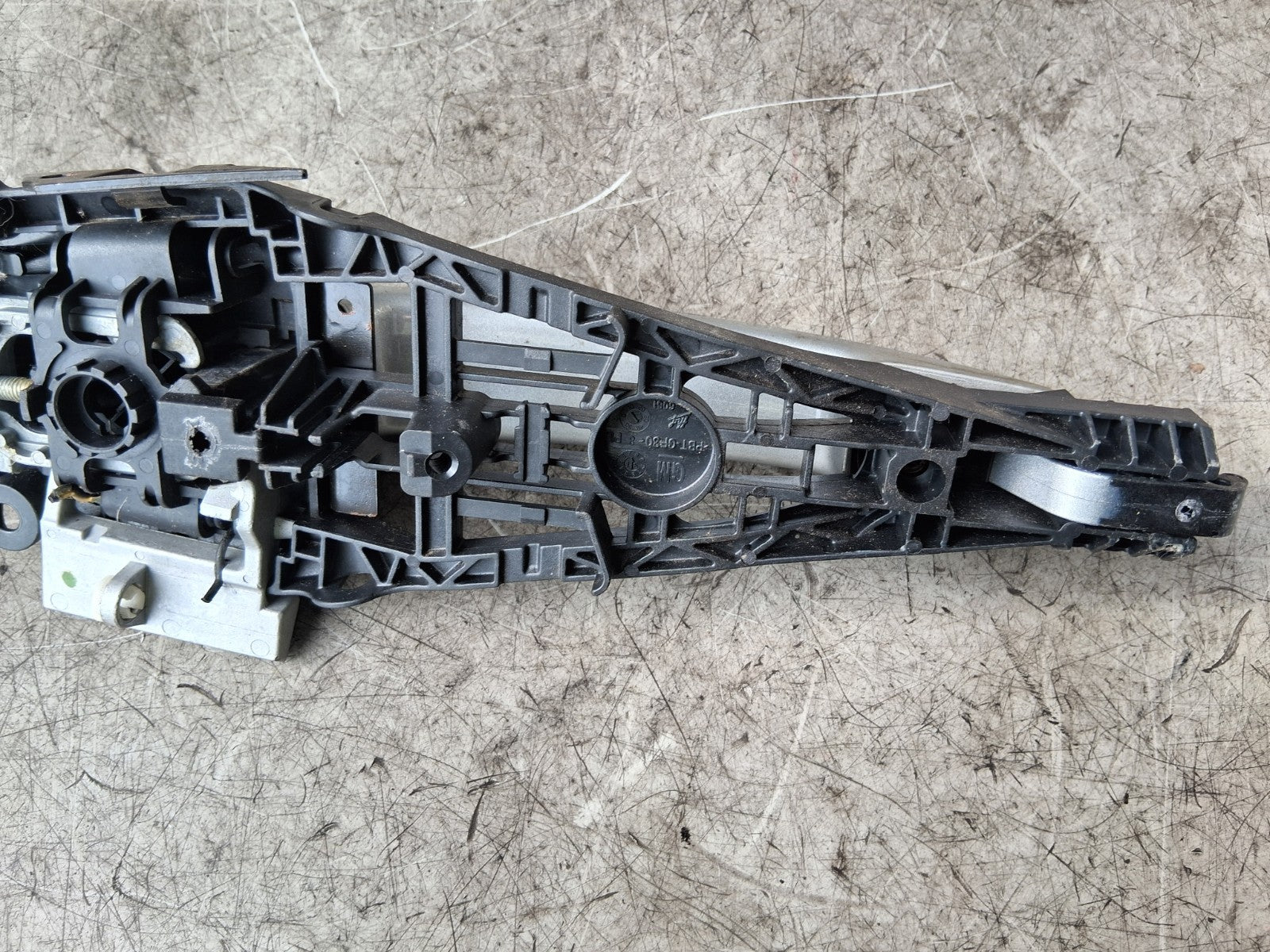 2016 VAUXHALL ZAFIRA C MK3 OSR DRIVER SIDE REAR RIGHT EXTERIOR DOOR HANDLE