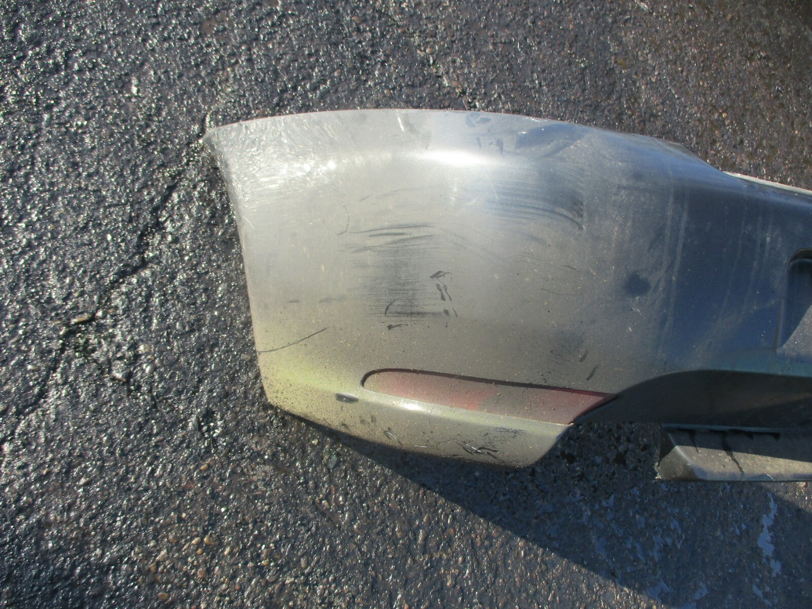 ALFA ROMEO GT 2004 REAR BACK BUMPER BLACK
