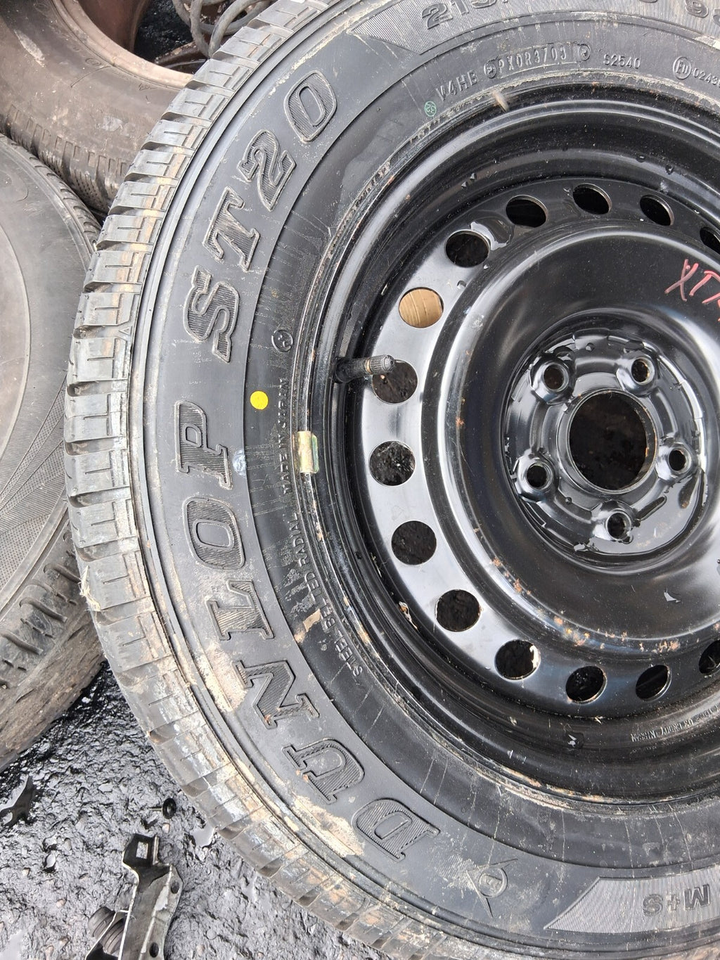 2007 NISSAN X TRAIL MK1 16 INCH STEEL WHEEL WITH TYRE 215/65R16