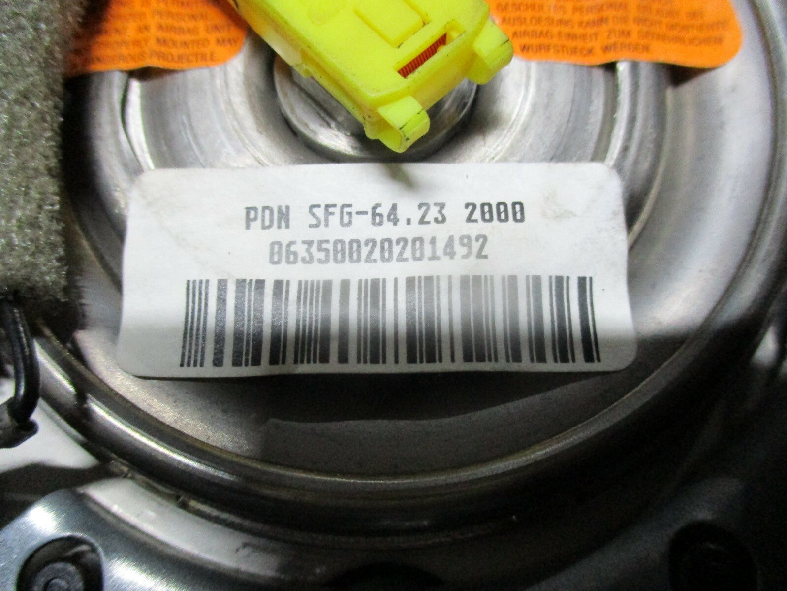 FORD GALAXY 2000 STEERING DRIVING WHEEL AIRBAG AIR BAG ASSEMBLY UNIT 7M5880201