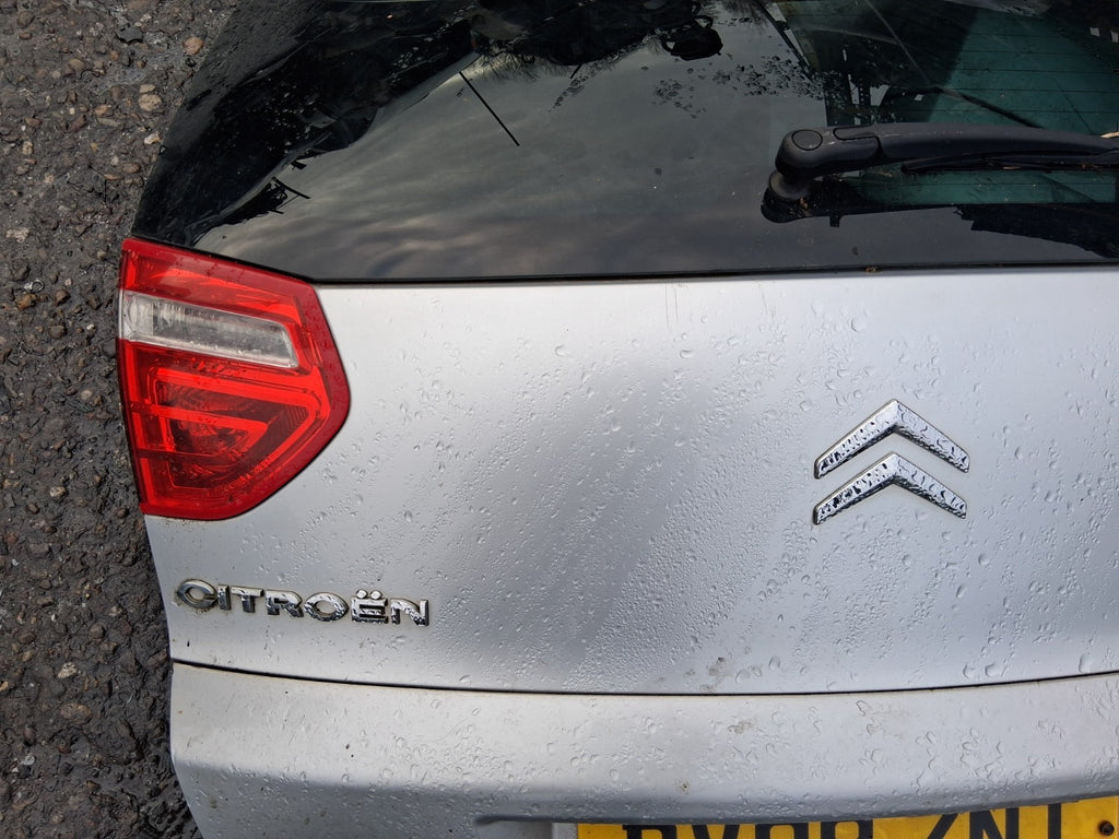 2008 CITROEN C4 PICASSO COMPLETE REAR TAILGATE BOOTLID SILVER