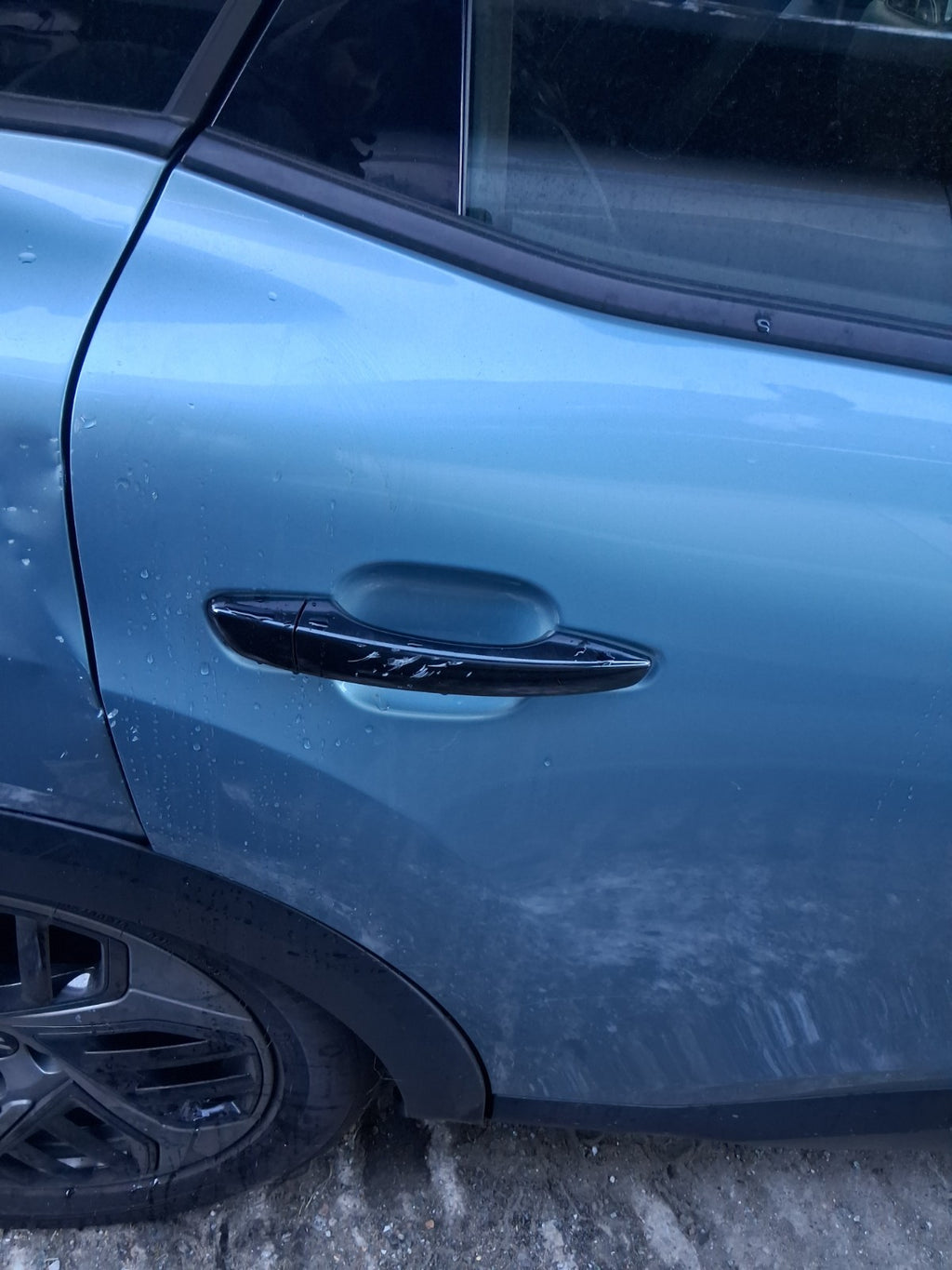 2023 CITROEN C4 MK3 OSR DRIVER SIDE REAR RIGHT BARE DOOR OLBIA BLUE EQN