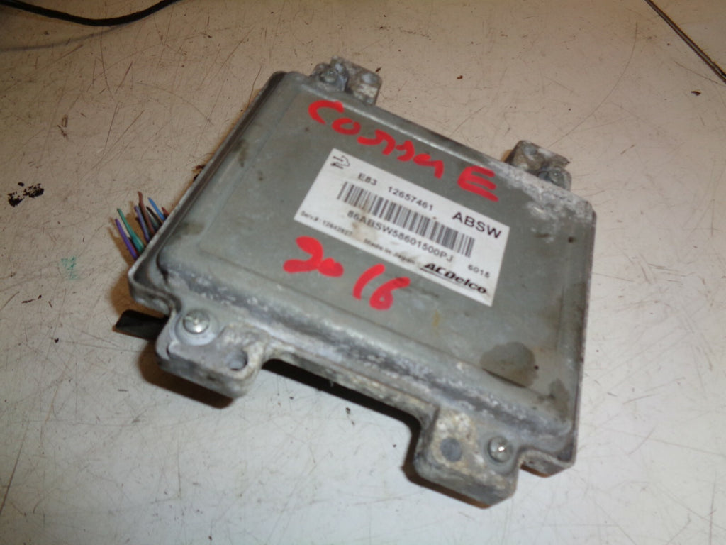 VAUXHALL CORSA E 2016 1.4 PETROL ENGINE CONTROL ECU MODULE 12657461