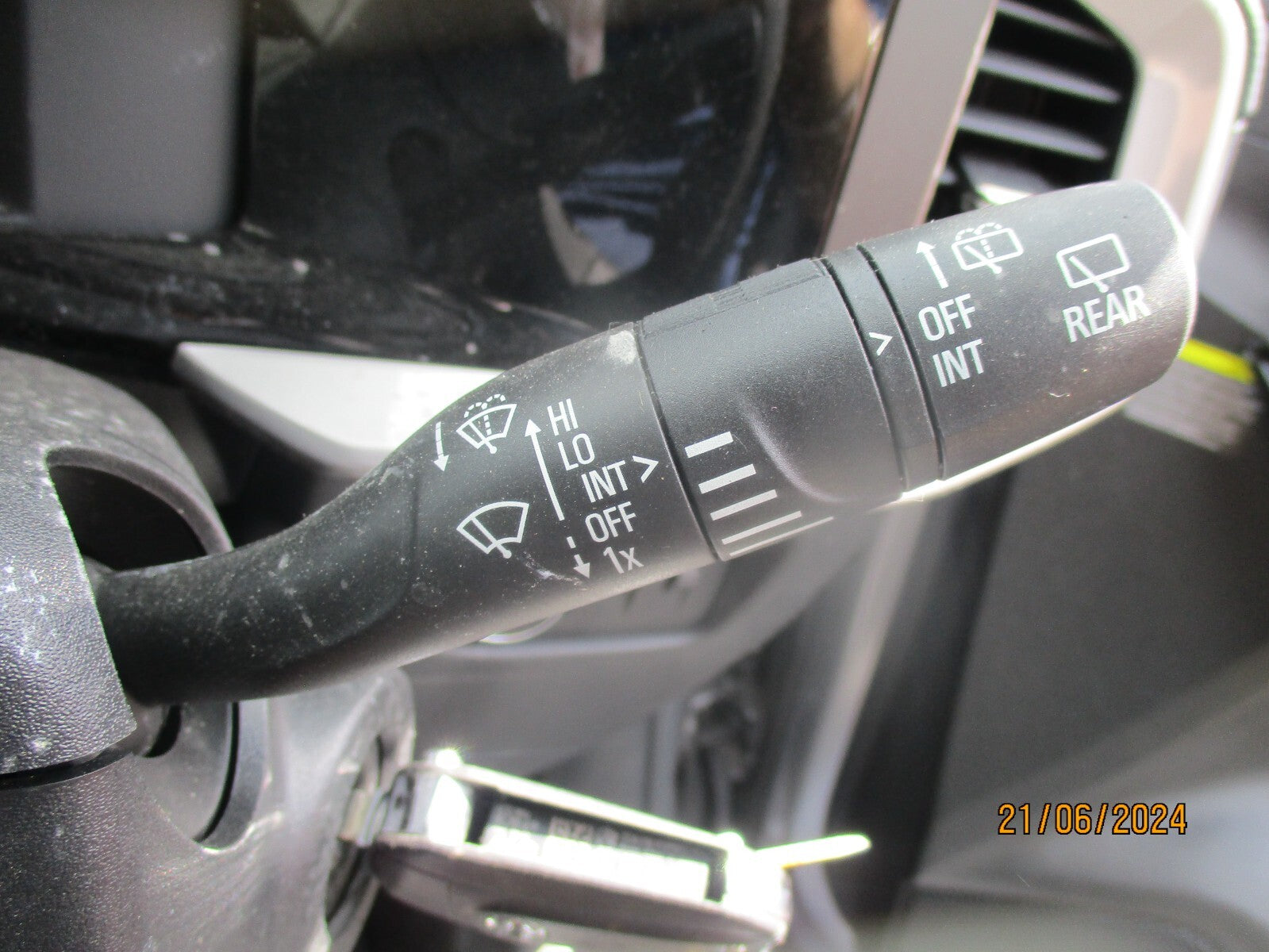 VAUXHALL MOKKA B MK2 2022 WIPER INDICATOR STALK CONTROL SWITCH