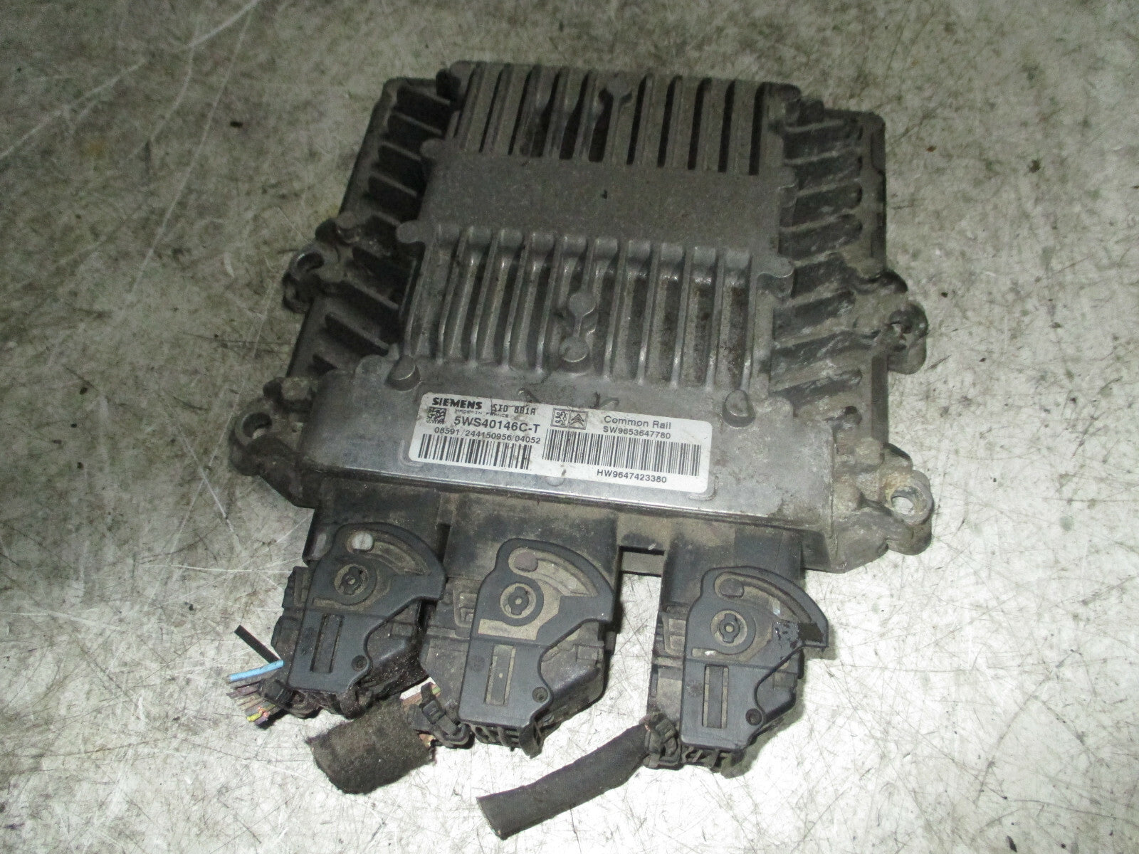 PEUGEOT PARTNER MK1 2004 2.0 DIESEL ECU ENGINE CONTROL MODULE UNIT 9647423380