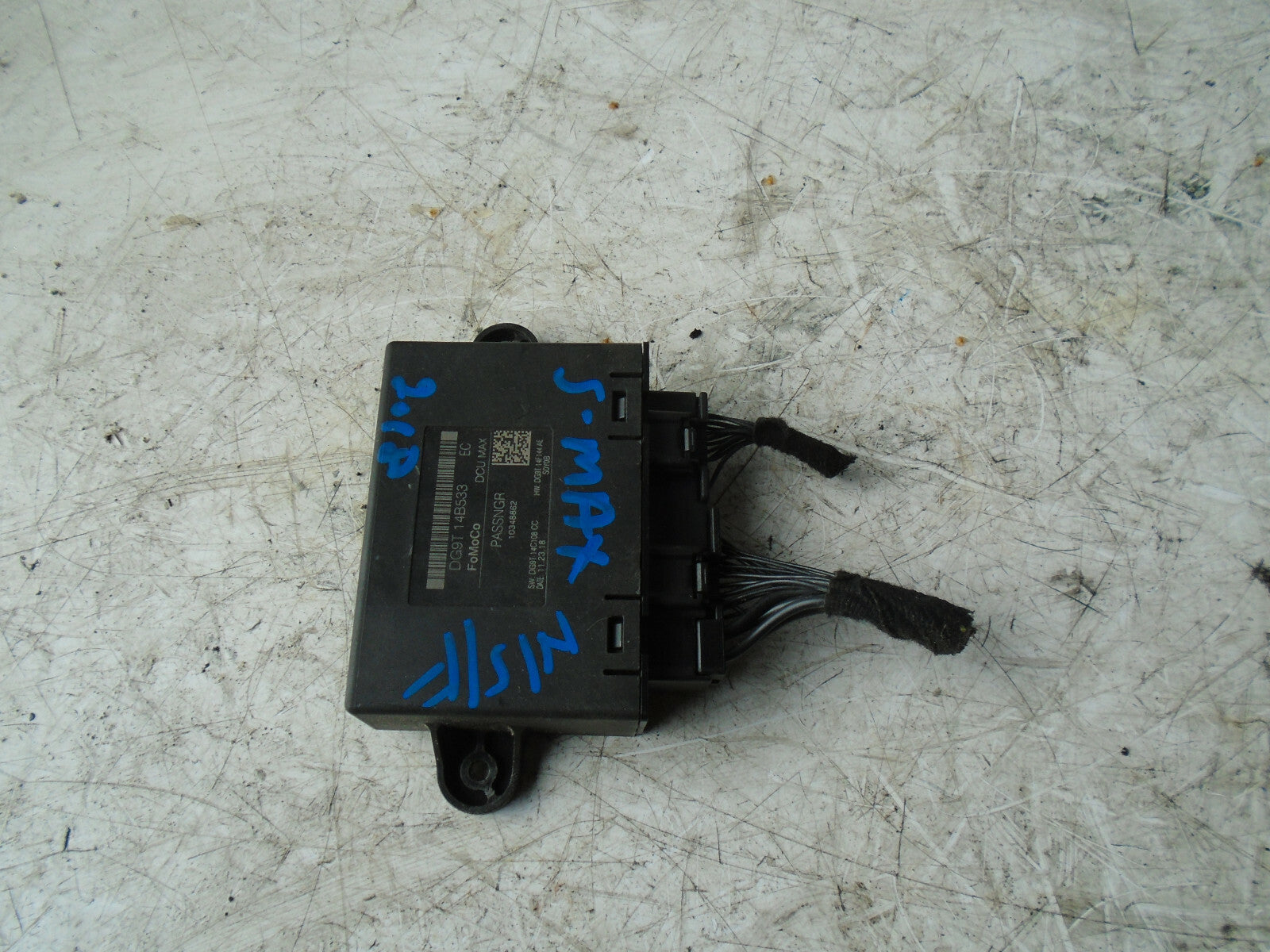 FORD MONDEO MK5 2017 NSF PASSENGER SIDE FRONT DOOR CONTROL MODULE DG9T14B533EC