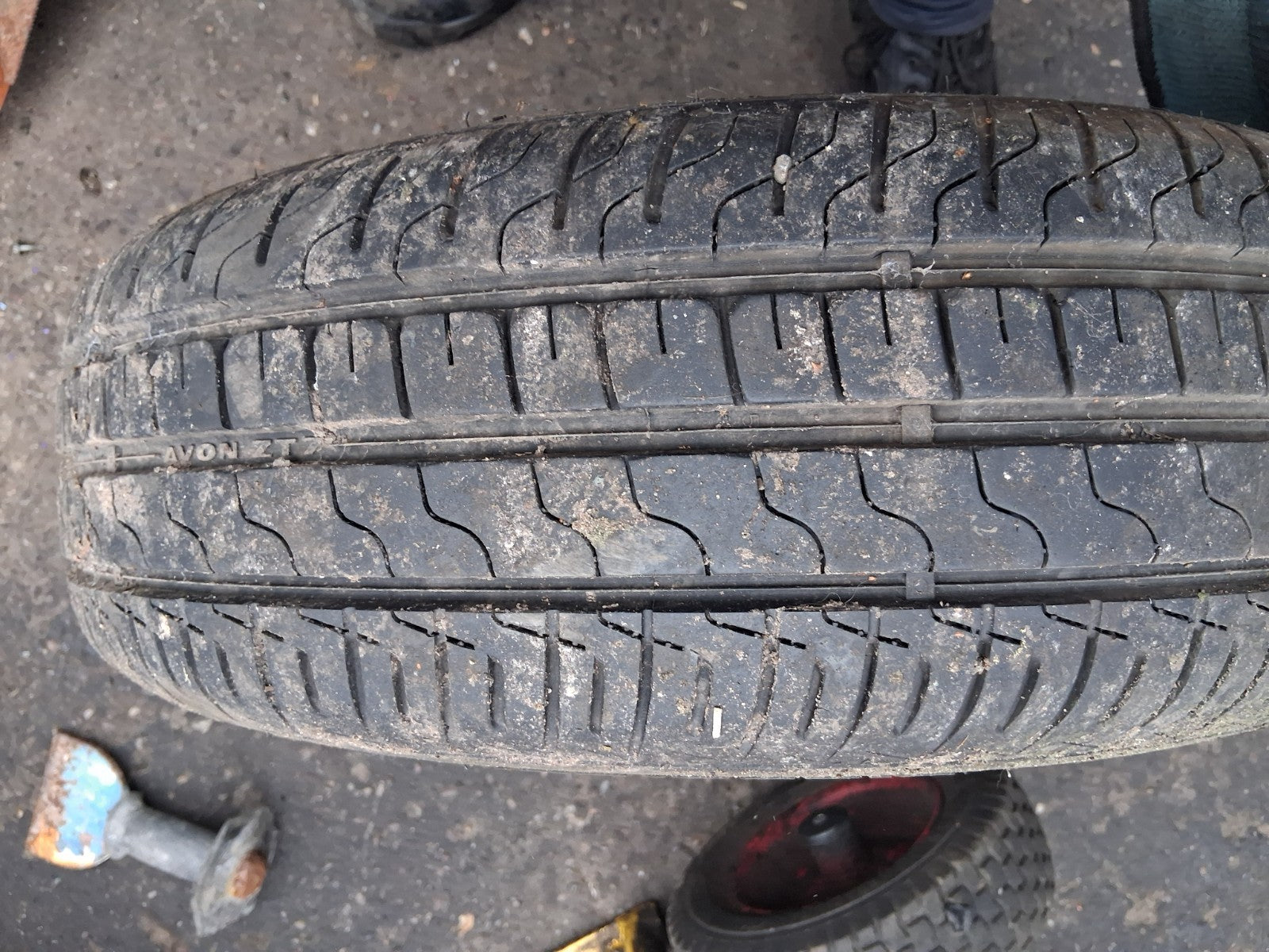2016 RENAULT KANGOO MK2 15 INCH STEEL WHEEL WITH TYRE 195/65R15