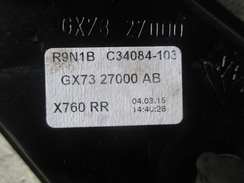 JAGUAR XE 2016 OSR DRIVER SIDE REAR WINDOW MOTOR REGULATOR GX7327000AB