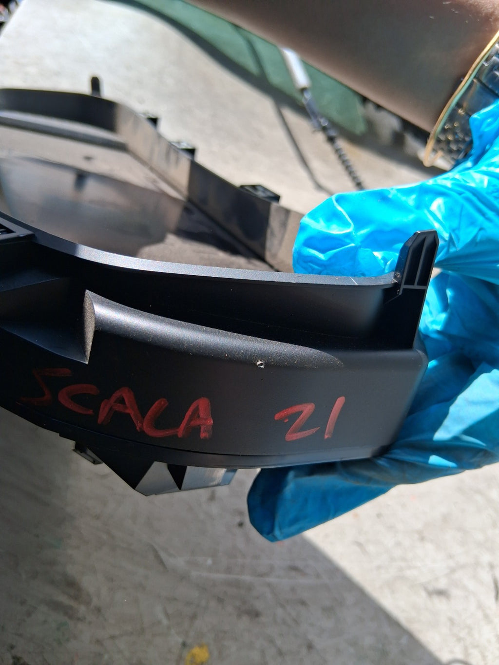 2021 SKODA SCALA SPEEDO SPEEDOMETER INSTRUMENT CLUSTER 654920790B