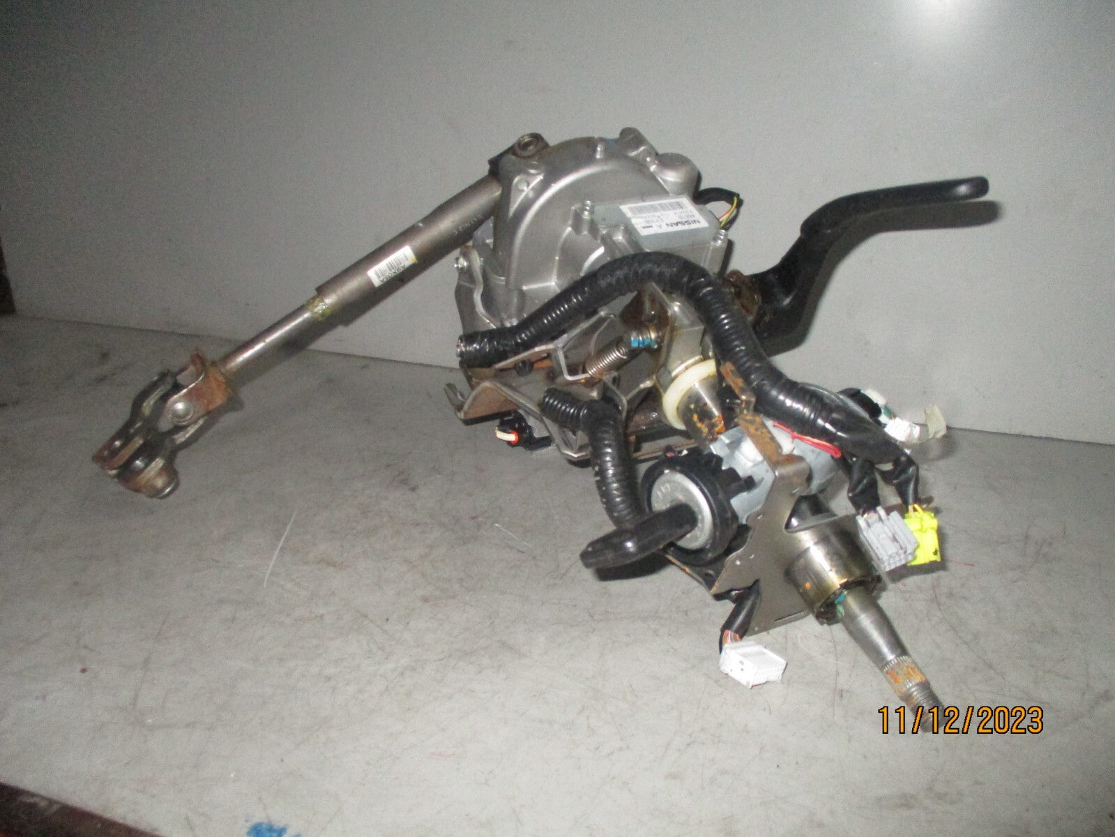 NISSAN QASHQAI J10 2009 ELECTRIC POWER STEERING COLUMN IGNITION 48810EY10B