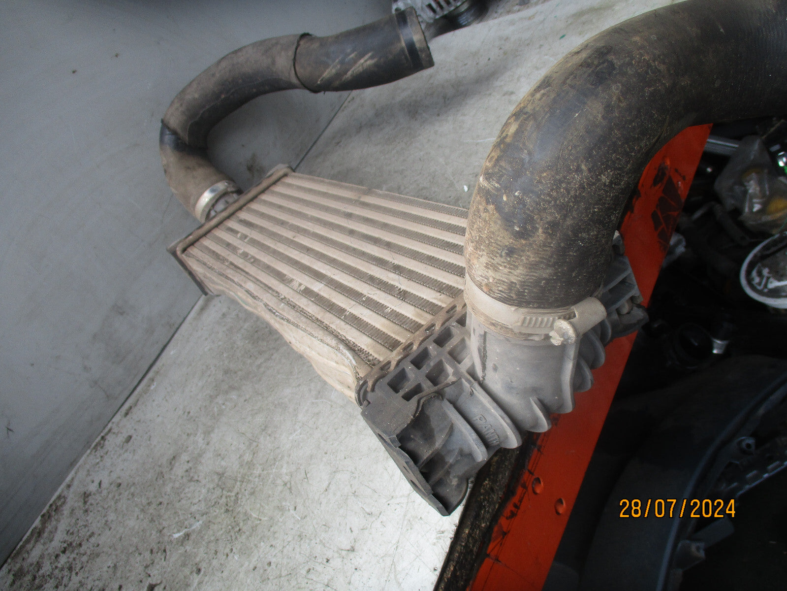 2021 FORD TRANSIT MK8 2.0 DIESEL CUSTOM INTERCOOLER RADIATOR GK216K775AE