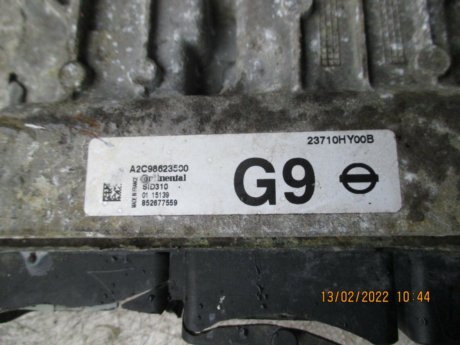 NISSAN JUKE 2015 MK1 ENGINE CONTROL UNIT ECU A2C9863500
