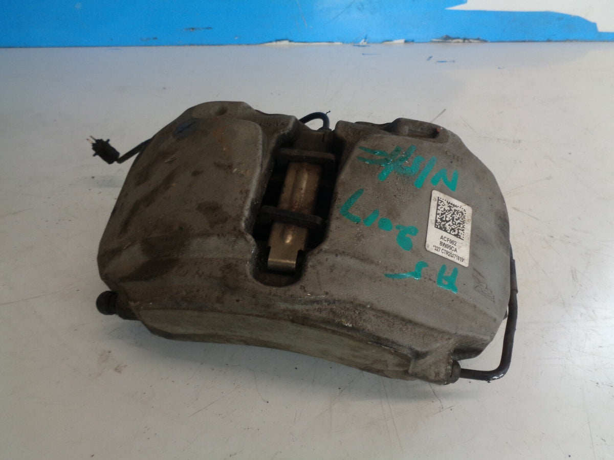 AUDI A5 2017 MK2 8W6 2.0 DIESEL NSF PASSENGER  SIDE FRONT BRAKE CALIPER