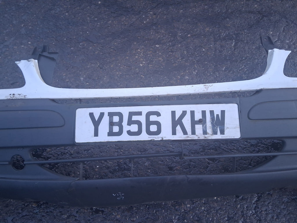 2007 MERCEDES BENZ VITO W639 FRONT BUMPER WHITE