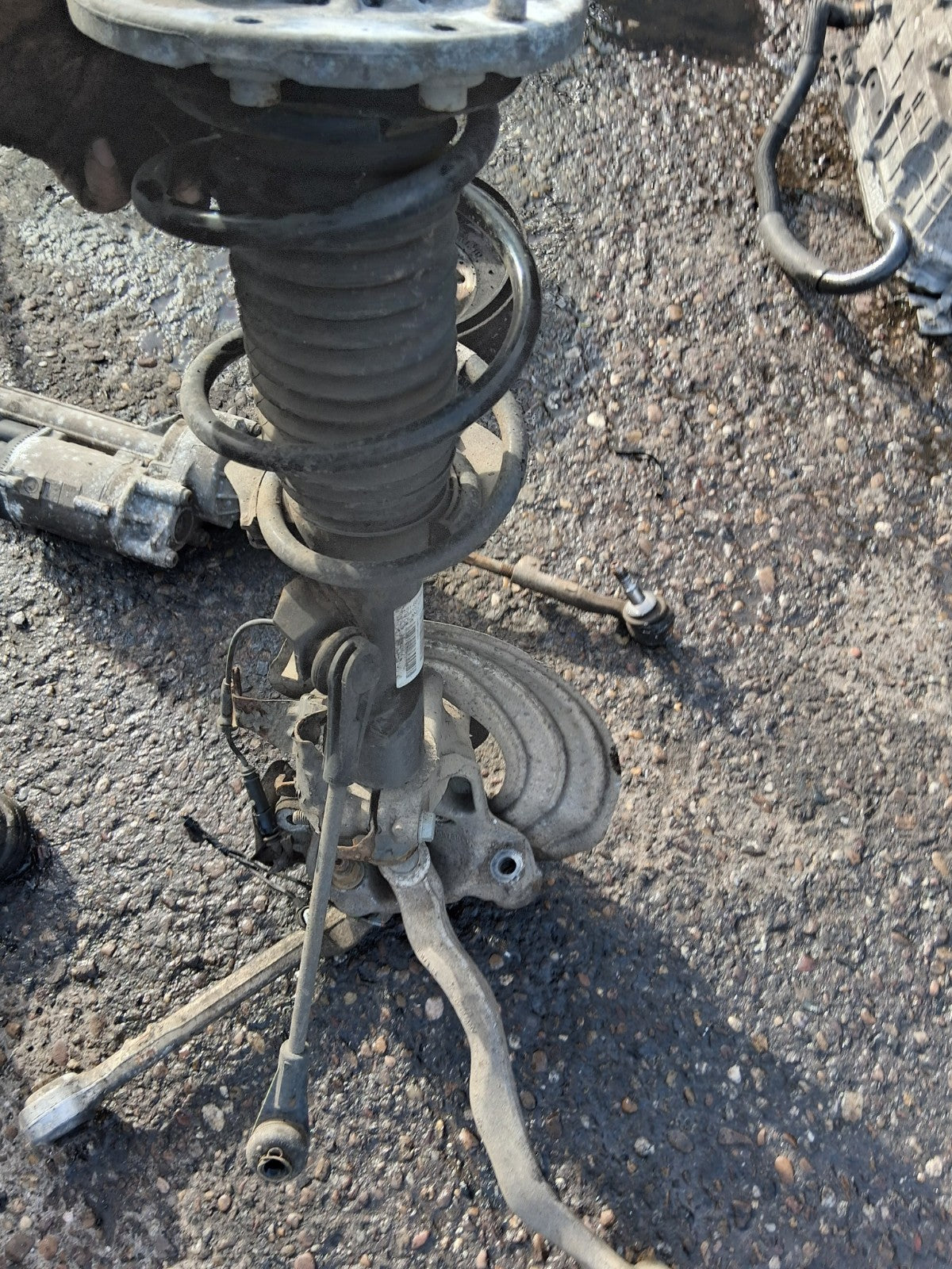 2017 BMW 3 SERIES F30 2.0 DIESEL NSF PASSENGER FRONT LEFT LEG SHOCK 31316873800