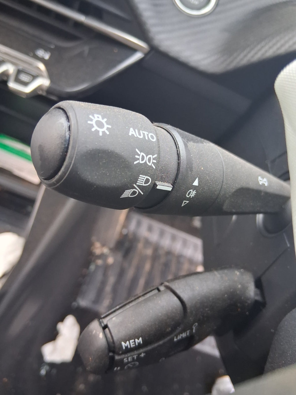 2025 PEUGEOT 208 MK2 WIPER INDICATOR STALK SWITCH SQUIB