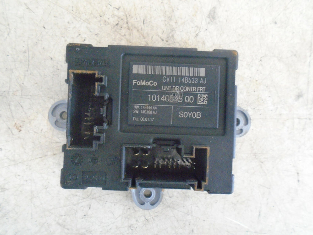 FORD B MAX 2017 NSF FRONT PASSENGER SIDE CONTROL MODULE 1014084500