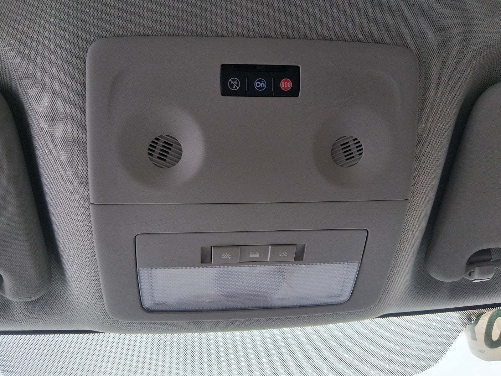 2017 VAUXHALL MERIVA B MK2 INTERIOR FRONT ROOF READING COURTESY LIGHT