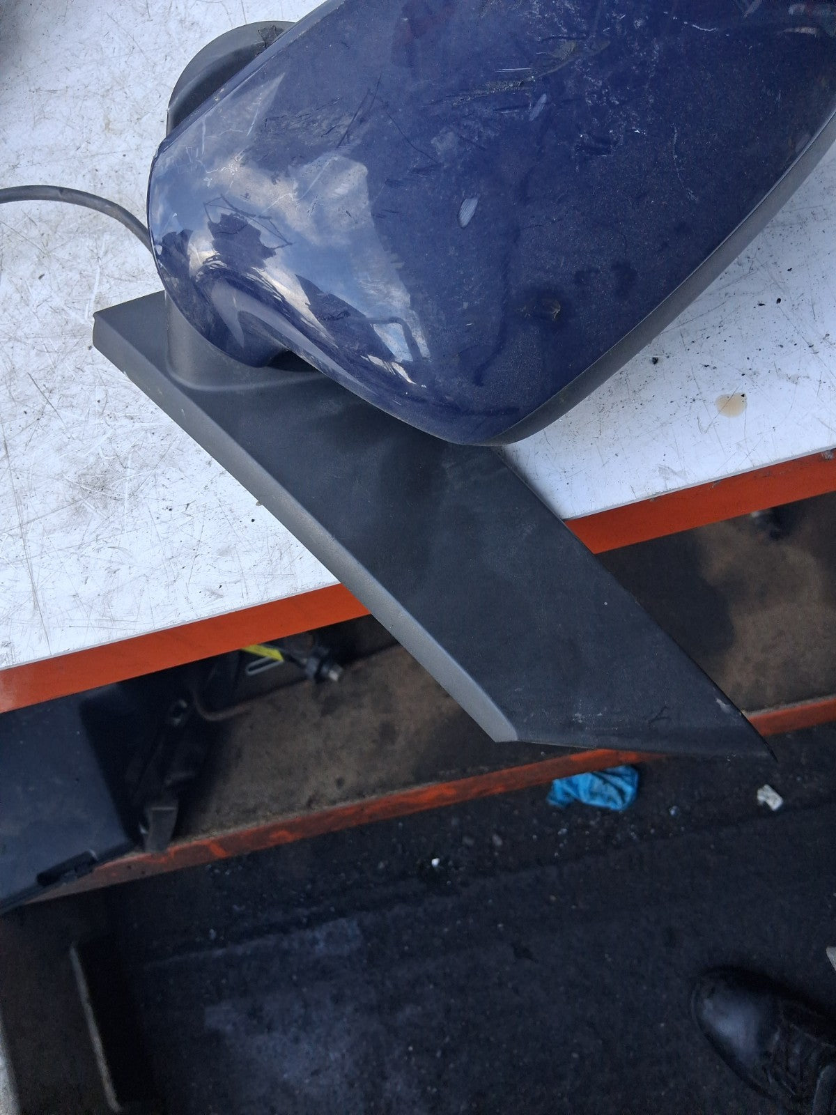 2013 VAUXHALL ASTRA J OSF DRIVER SIDE RIGHT ELECTRIC WING MIRROR BLUE 13308362